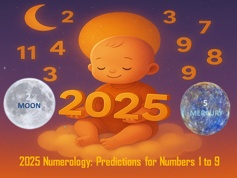 2025 Numerology: Predictions for Numbers 1 to 9